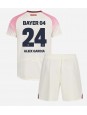 Bayer Leverkusen Aleix Garcia #24 Replika Borta Kläder Barn 2025-26 Kortärmad (+ byxor)
